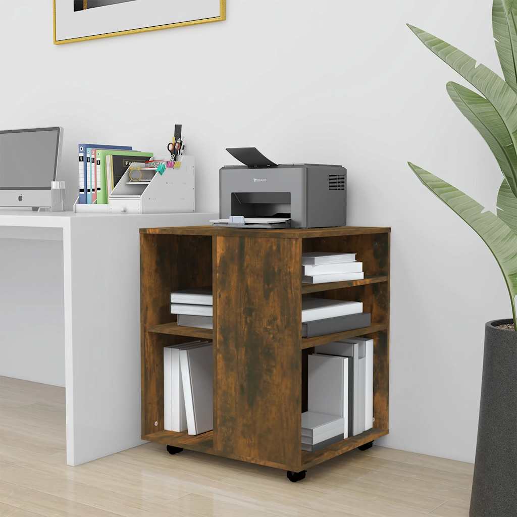 Rollschrank Räuchereiche 60 cm