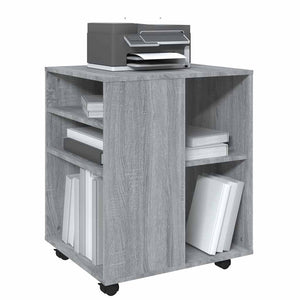 Rollschrank Grau Sonoma 60 cm