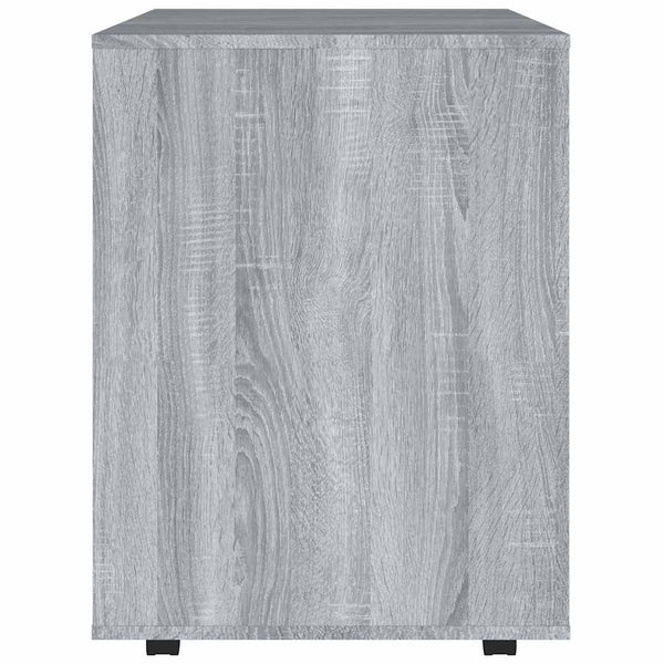 Rollschrank Grau Sonoma 60 cm