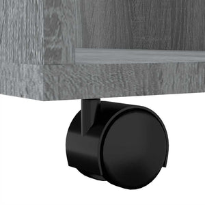 Rollschrank Grau Sonoma 60 cm