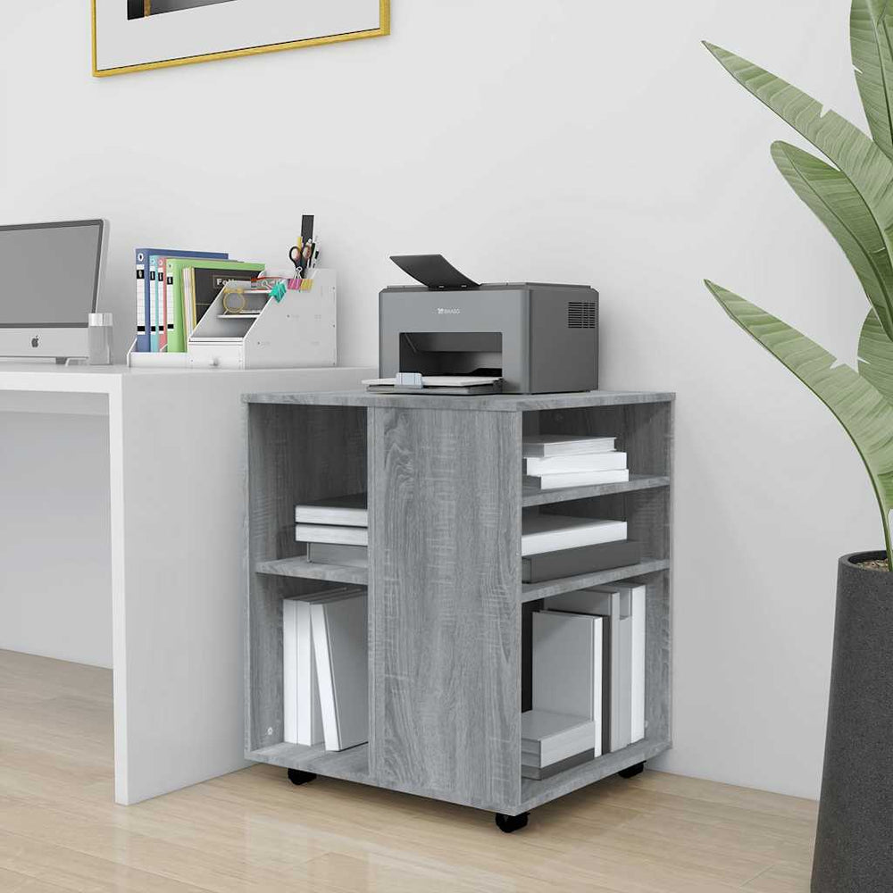Rollschrank Grau Sonoma 60 cm