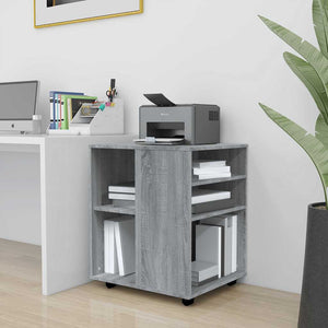 Rollschrank Grau Sonoma 60 cm