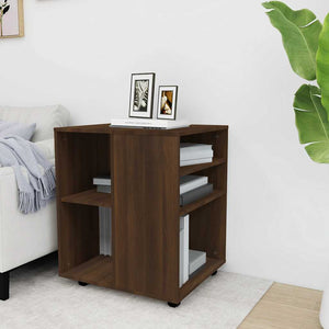 Rollschrank Braun Eichen-Optik 60x53x72 cm