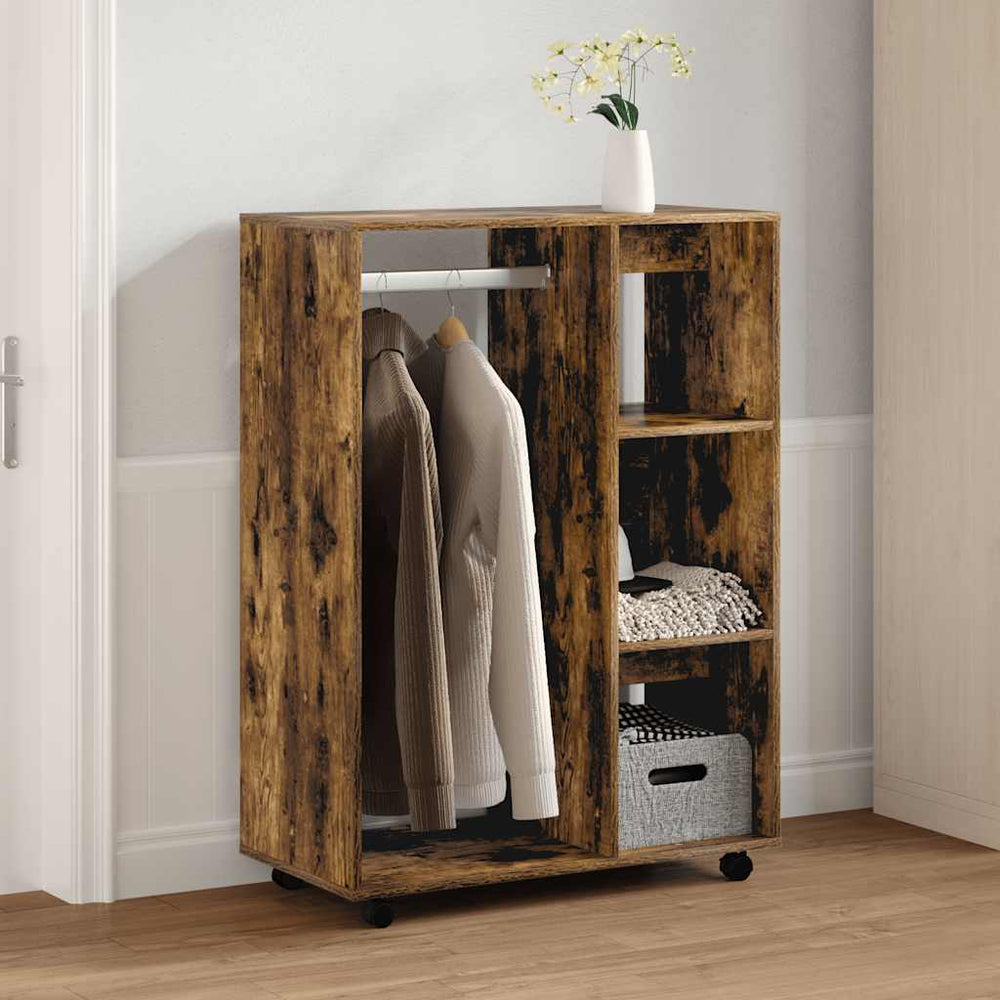 Kleiderschrank Räuchereiche 80x40x110 cm