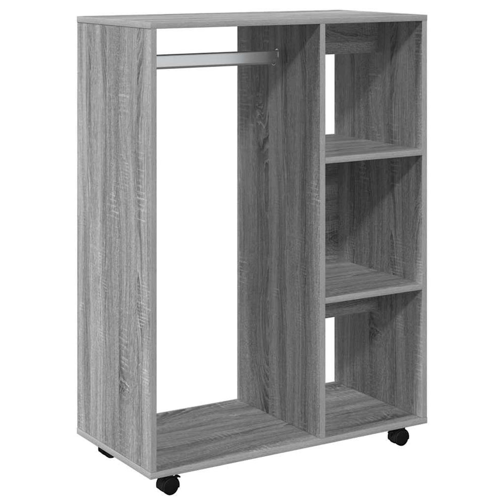 Kleiderschrank Grau Sonoma 80x40x110 cm