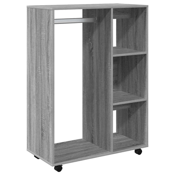 Kleiderschrank Grau Sonoma 80x40x110 cm