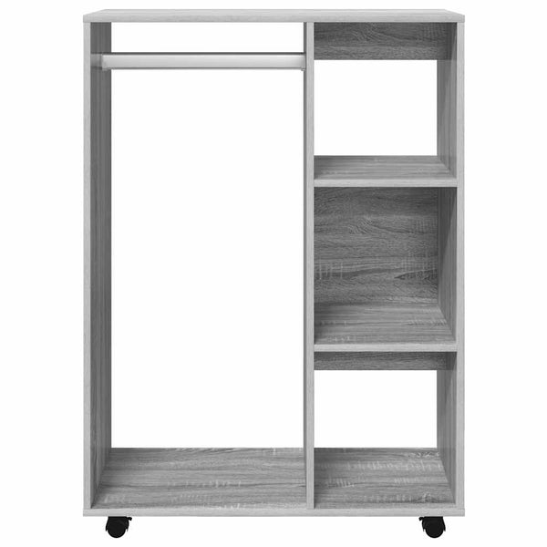 Kleiderschrank Grau Sonoma 80x40x110 cm