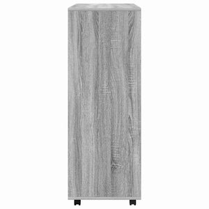 Kleiderschrank Grau Sonoma 80x40x110 cm