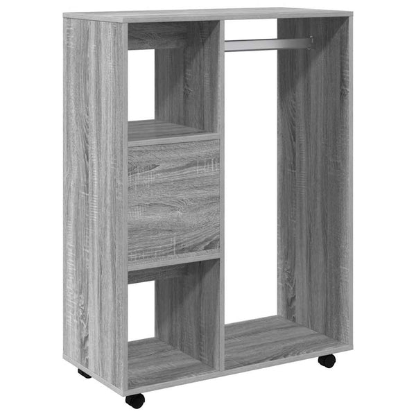 Kleiderschrank Grau Sonoma 80x40x110 cm
