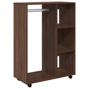 Kleiderschrank Braun Eichenoptik 80x40x110cm