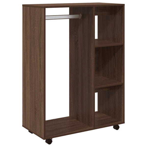 Kleiderschrank Braun Eichenoptik 80x40x110cm
