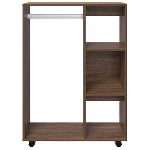 Kleiderschrank Braun Eichenoptik 80x40x110cm