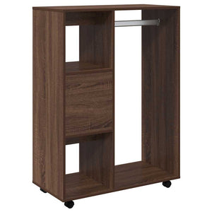 Kleiderschrank Braun Eichenoptik 80x40x110cm