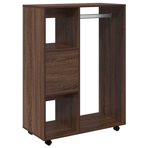 Kleiderschrank Braun Eichenoptik 80x40x110cm