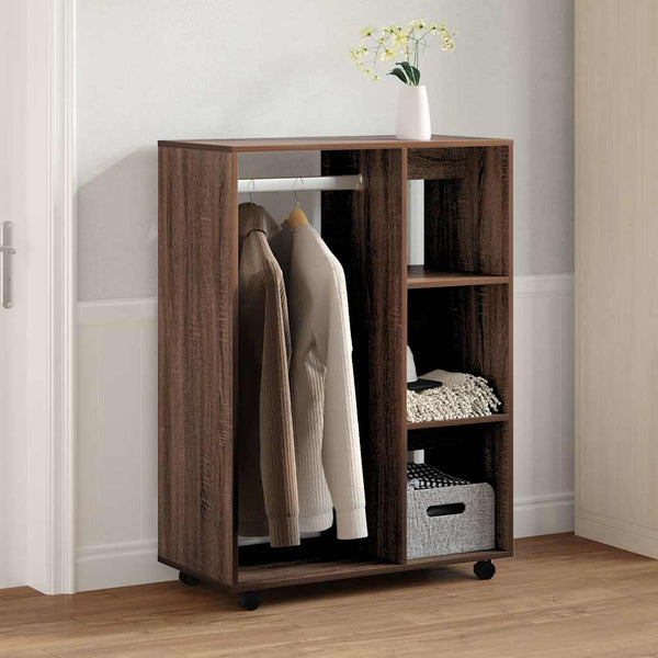 Kleiderschrank Braun Eichenoptik 80x40x110cm