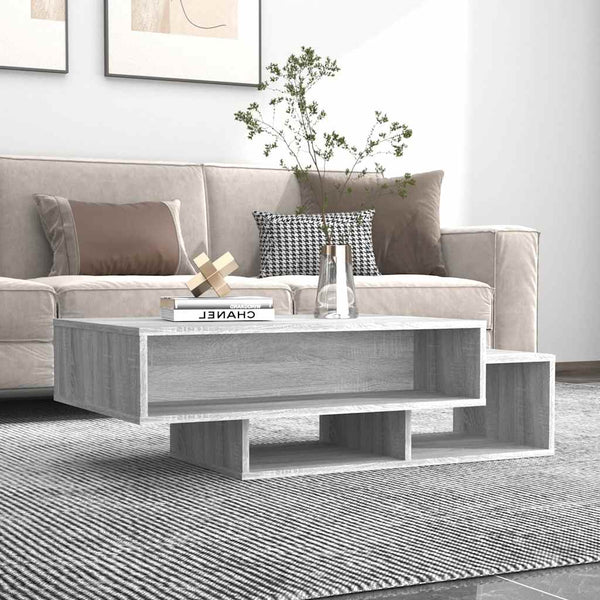 Grauer Couchtisch Sonoma 105 cm