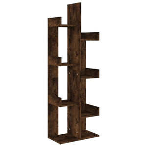 Bücherschrank Räuchereiche 48x25,5x140 cm