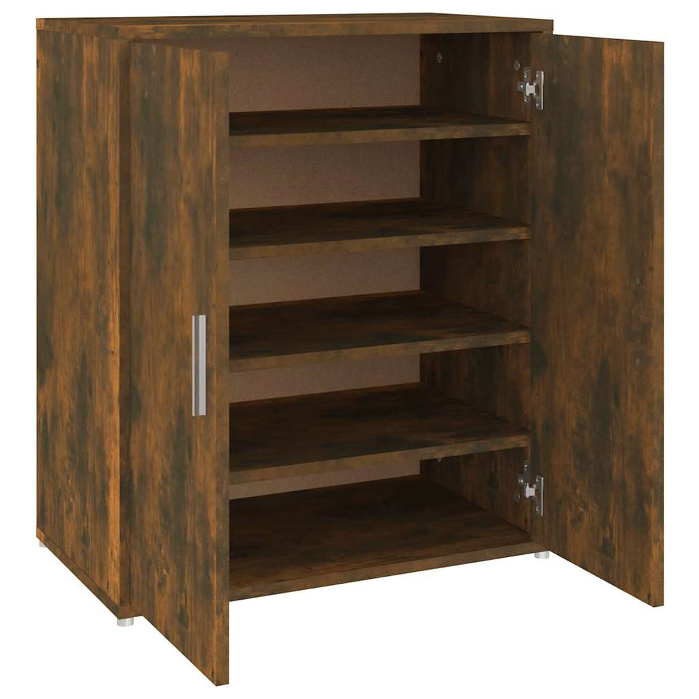 Schuhschrank Räuchereiche 60x35x70 cm