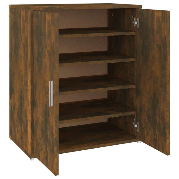 Schuhschrank Räuchereiche 60x35x70 cm