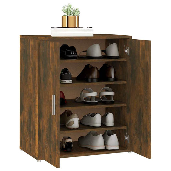 Schuhschrank Räuchereiche 60x35x70 cm