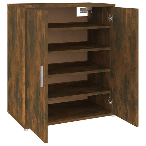 Schuhschrank Räuchereiche 60x35x70 cm
