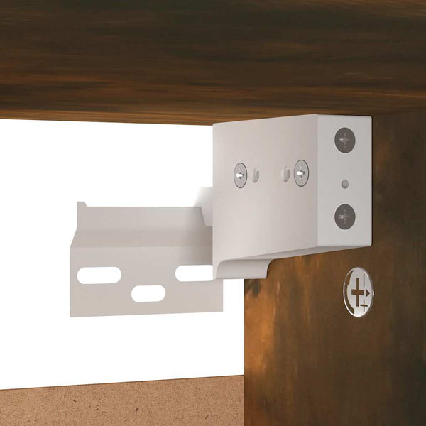 Schuhschrank Räuchereiche 60x35x70 cm
