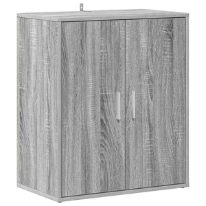 Schuhschrank Grau Sonoma 60x35x70 cm