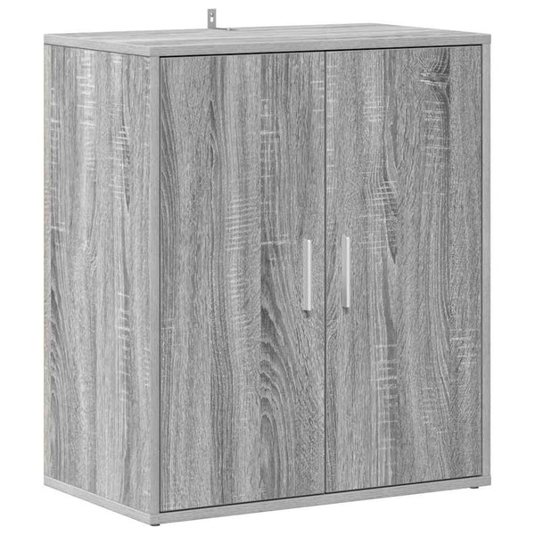 Schuhschrank Grau Sonoma 60x35x70 cm