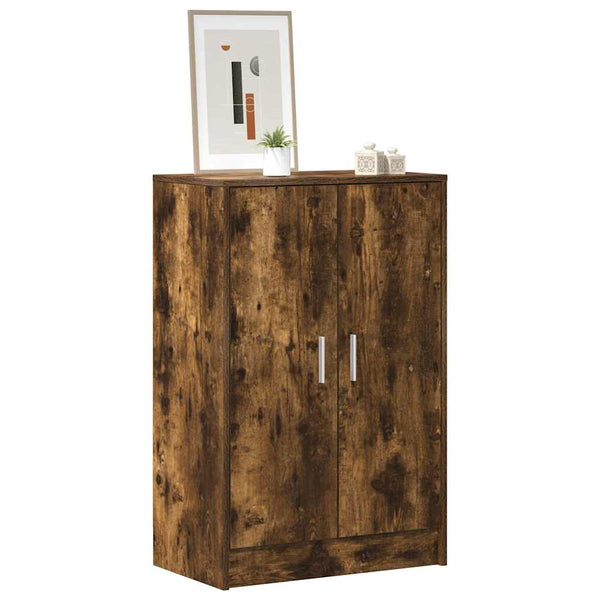 Schuhschrank Räuchereiche 60 cm