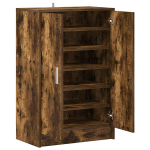 Schuhschrank Räuchereiche 60 cm