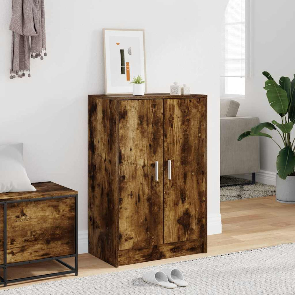 Schuhschrank Räuchereiche 60 cm