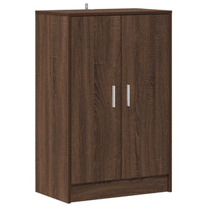 Schuhschrank Braun Eichenoptik 60x35x70 cm