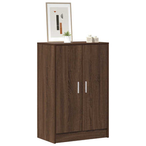 Schuhschrank Braun Eichenoptik 60x35x70 cm