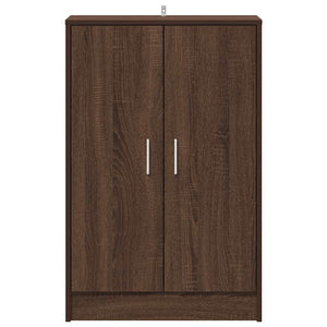 Schuhschrank Braun Eichenoptik 60x35x70 cm