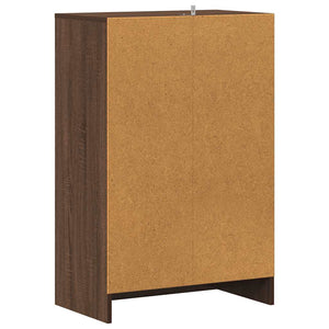 Schuhschrank Braun Eichenoptik 60x35x70 cm