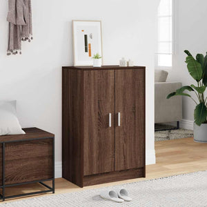 Schuhschrank Braun Eichenoptik 60x35x70 cm