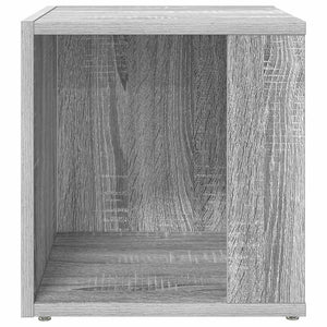 Grauer Beistelltisch Sonoma, 33 cm