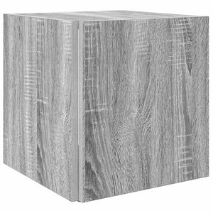 Grauer Beistelltisch Sonoma, 33 cm