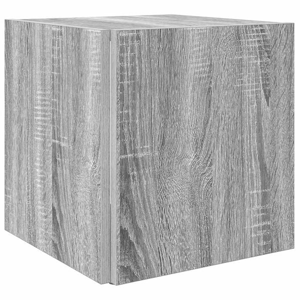 Grauer Beistelltisch Sonoma, 33 cm