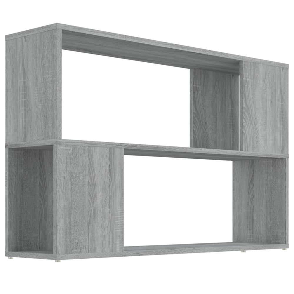 vidaXL Bibliothèque gris sonoma 100x24x63 cm Aggloméré