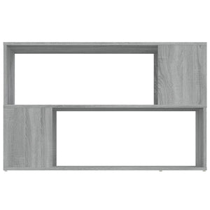 Bücherregal Grau Sonoma 100 cm