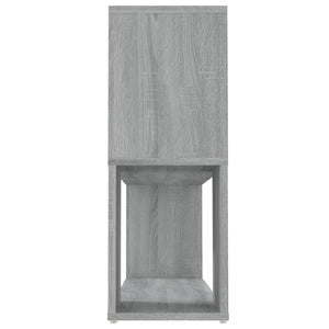 Bücherregal Grau Sonoma 100 cm