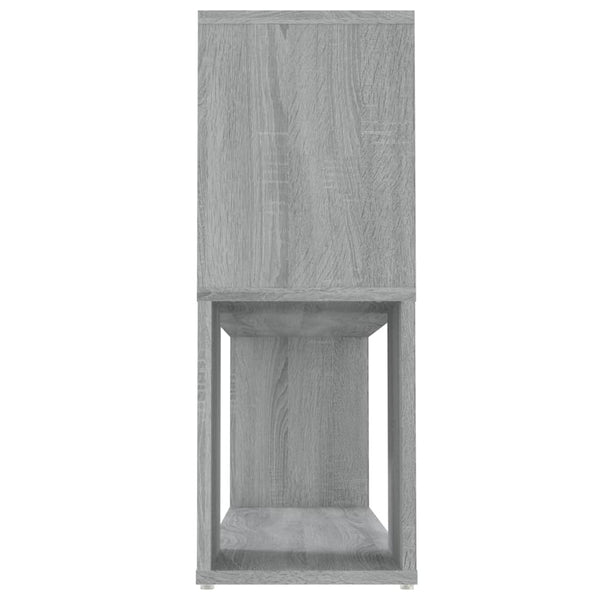 Bücherregal Grau Sonoma 100 cm