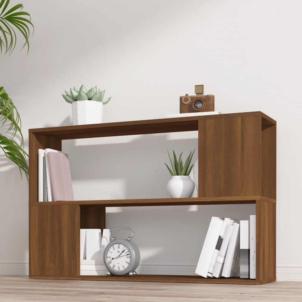 Bücherregal Braun Eichen-Optik 100 cm