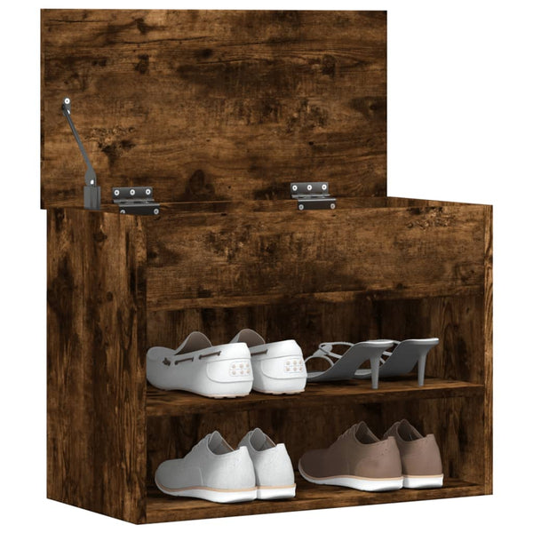 Schuhbank Räuchereiche 60 cm