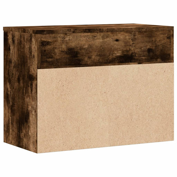 Schuhbank Räuchereiche 60 cm
