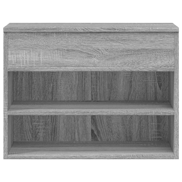 Schuhbank Grau Sonoma 60 cm