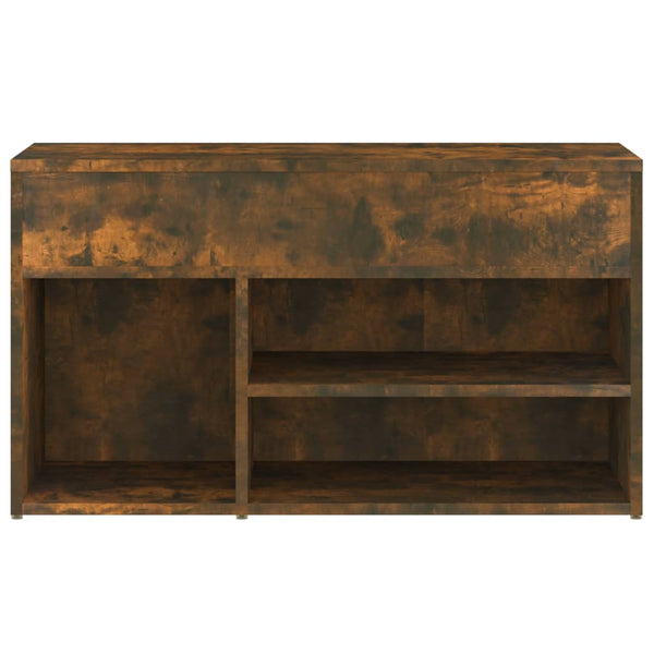 Schuhbank Räuchereiche 80 cm