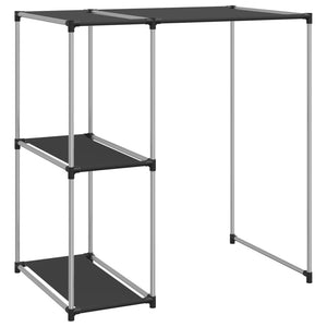 Waschmaschinenregal Schwarz 87x55x90,5 cm