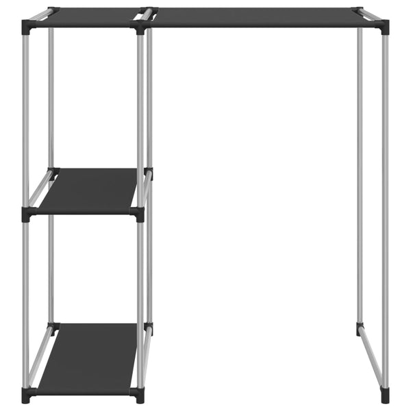 Waschmaschinenregal Schwarz 87x55x90,5 cm
